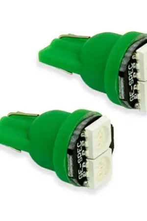 Diode Dynamics 194 LED Bulb SMD2 LED - Green (Pair) Free Returns
