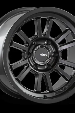 Konig HT1 18X9 6X139.7 ET0 Matte Black Trending