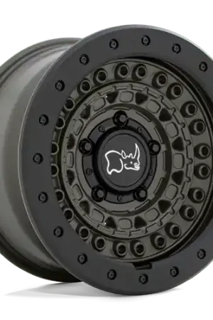 BARRICADE 17X8.5 6X5.5 112 OD-GRN-BLK +0 Best Seller