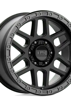 KM544 18X9 6X5.5 S-BLK GB LP 18MM Fast Shipping