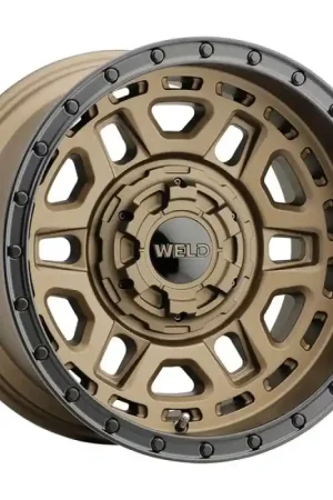 Hot Picks Weld Off-Road W120 17x9 Crux 6x139.7 BP -12mm ET 4.5in BS Satin Bronze/Black