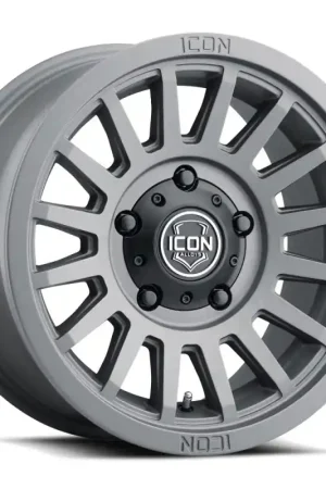ICON Recon SLX 17x8.5 5x5.5 BP 0mm Offset 4.75in BS 77.9mm Bore Charcoal Wheel Free Returns