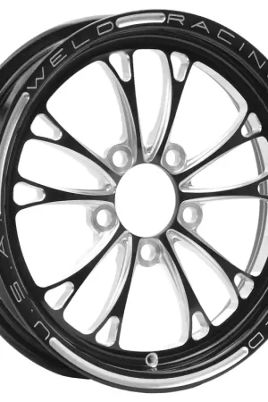 Weld V-Series 1-Piece 15x3.5 / 5x4.75 BP / 2.25in. BS Black Wheel - Non-Beadlock Special Offer