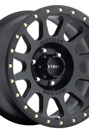 Certified Method | MR305 | Matte Black | 17x8.5 | 6x5.5 | +0