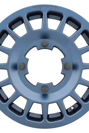 Latest Method MR407 Bead Grip 15x6 / 5+1/51mm Offset / 4x136 / 100mm CB Bahia Blue Wheel