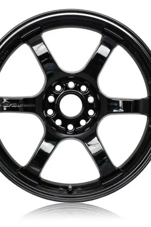 Sale Gram Lights 57DR 18x9.5 +12 5x114.3 Glossy Black Wheel