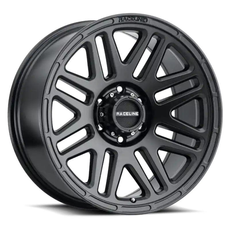 Free Delivery Raceline 944B Outlander 18x9in / 6x139.7 BP / -12mm Offset / 106.1mm Bore - Satin Black Wheel