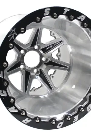 Editor’s Pick Race Star 72 ValStar 15x8 / 5x4.50BC / 5.5BS / 3.072in CB / Machined w/Black Accents Wheel
