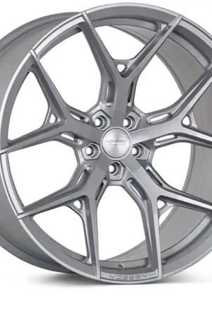 Modern Vossen HF5 - 19x9 - ET28 - 5x112 - 66.56 - Flat - SS - Satin Silver Wheel