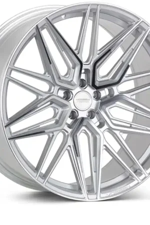 Vossen HF-7 19x8.5 / 5x112 / ET42 / Deep Face / 66.5 - Silver Polished Wheel Mega Sale