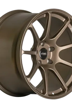 Exclusive Offer Konig Forged F5R 19x8.5 5x114.3 ET42 Satin Bronze Wheel (Knurled Bead)