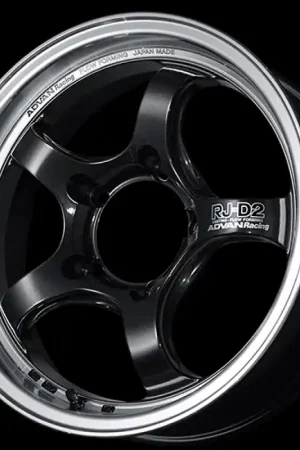 Advan RG-D2 16x6.5 / +38 Offset / 4x100 / 63mm Bore / Machining and Black Gunmetallic Trusted Brand