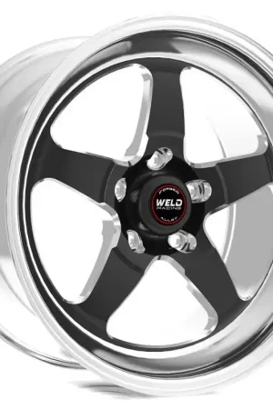 Weld S71 15x10 / 5x4.5 BP / 8.5in. BS Black Wheel (Low Pad) - Non-Beadlock Limited Time