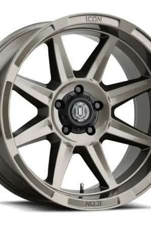ICON Bandit 20x10 6x5.5 -24mm Offset 4.5in BS Gloss Bronze Wheel Cheap