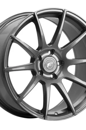 Price Cut Forgestar CF10 20x9.0 / 5x114.3 BP / ET35 / 6.4in BS Gloss Anthracite Wheel