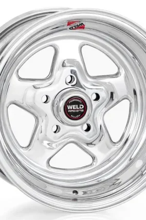 Weld ProStar 15x8 / 5x4.5 BP / 6.5in. BS Polished Wheel - Non-Beadlock Secure Checkout