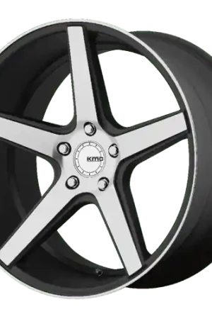 Weekend Sale KM685 18X8 5X4.5 S-BLK MACH 38MM