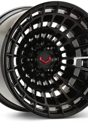 Budget Vossen LCX-04 20x10 - 8x165.1 - ET18 - Super Deep - 125.1 - Gloss Black Wheel