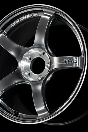 Worldwide Shipping Advan TC-4 SE 16x5.5 / +45 Offset / 4x100 / 63mm Bore / Racing Hyper Black and Diamond Cut