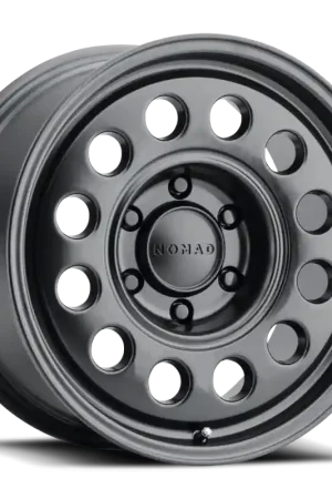 Nomad N501SB Convoy 17x8.5in / 5X150 BP / 25mm Offset / 110.5mm Bore - Satin Black Big Sale