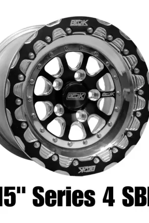 Factory Price Belak 15x8 / 5in BS / 5x120 BP / High Pad / Series 4 Wheel - Non-Beadlock