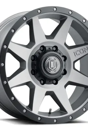 ICON Rebound 20x9 8x180 12mm Offset 5.5in BS Titanium Wheel Big Sale