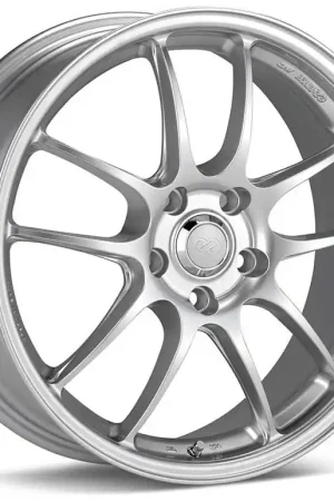Enkei PF01 18x9.5 5x114.3 35mm Offset 75mm Bore Silver Wheel Free Shipping