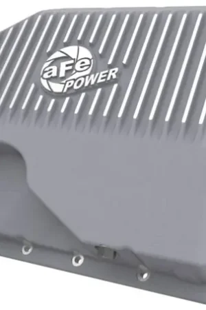 aFe 05-19 VW 1.8L/2.0L w/o Oil Sensor Engine Oil Pan Raw POWER Street Series w/ Machined Fins Clearance