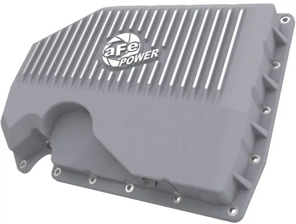 aFe 05-19 VW 1.8L/2.0L w/o Oil Sensor Engine Oil Pan Raw POWER Street Series w/ Machined Fins Clearance
