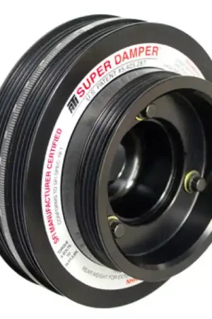 ATI Damper - 7.45in - Alum - (3) 4 Grv - Nissan RB26 R33 R34 - 1000 HP - 2 Ring Top Pick