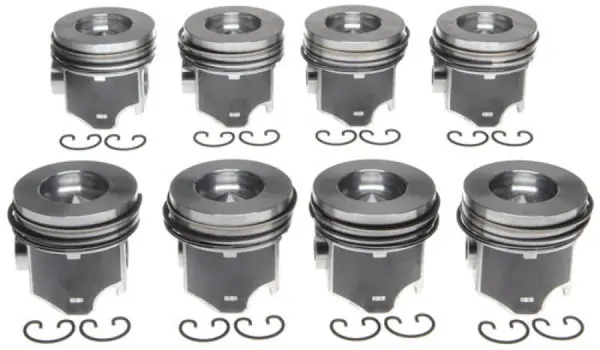 Mahle OE DODGE TRK / Cummins 6.7L 06-11 Piston Set (Set of 6) Brand New