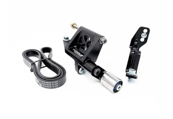 Torque Solution V2 Reversed Intake Manifold Alternator Relocation Kit 02-14 Subaru WRX Modern