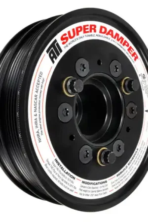Fast Shipping ATI Ford Coyote 5.0L 6.78in 6 & 4 Grv Damper w//AC Pulley Kit (OEM Size SK1473)