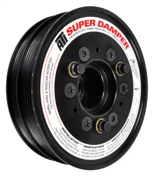 Fast Shipping ATI Ford Coyote 5.0L 6.78in 6 & 4 Grv Damper w//AC Pulley Kit (OEM Size SK1473)