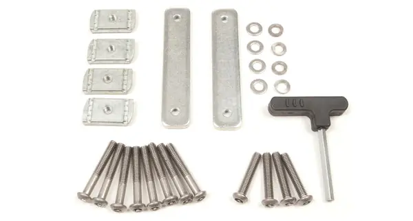 Next Day Delivery Rhino-Rack Kayak Carrier Fitting Kit for Vortex/Heavy Duty Bar (Suits S510/S512/S512X)