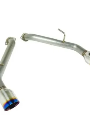 Bulk Order Remark 2014+ Infiniti Q50 Axle Back Exhaust w/Burnt Stainless Double Wall Tip