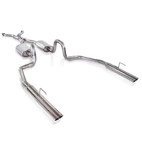 Stainless Works 2003-11 Crown Victoria/Grand Marquis 4.6L 2-1/2in Exhaust Chambered Mufflers Instant Buy