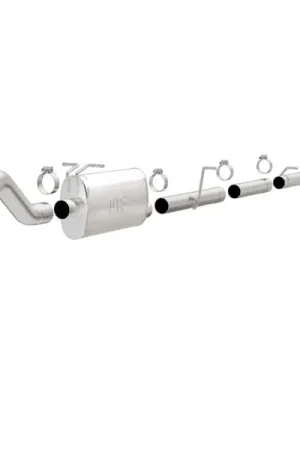 Best Choice MagnaFlow Sys C/B 11-15 Ford Super Duty F250 6.2L EC CC, SS 3.5in Single Rear Pass Side Ext 5in Tip