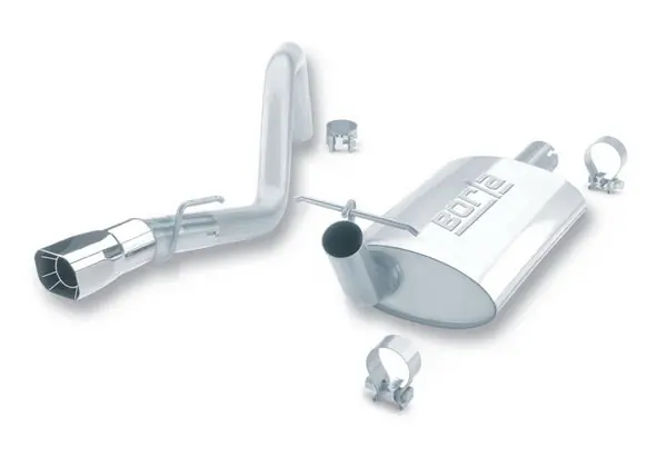 Original Borla 91-95 Jeep Wrangler YJ 4.0L 6cyl 4WD 2Dr SS Single Right Rear Exit Cat-Back Exhaust