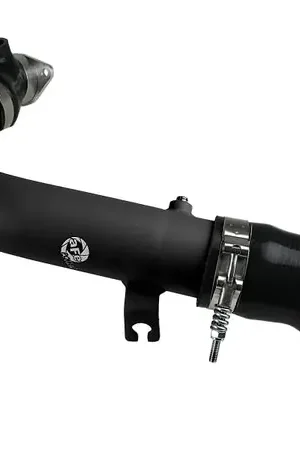 aFe BladeRunner 2.5in Aluminum Hot Side Charge Pipe 15-20 Subaru WRX 2.0T - Black Reduced Price