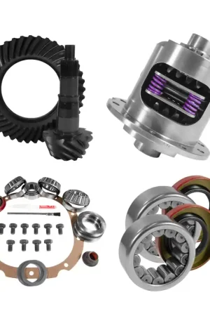 Yukon 8.8in Ford 4.56 Rear Ring & Pinion Install Kit 31 Spline Positraction 2.99in Axle Bearings Free Returns