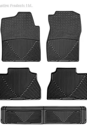 WT Rubber Mats - Rear - Blk Reduced Price