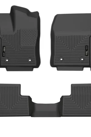 Husky Liners 2022 Toyota Tundra WeatherBeater Ext. Cab DC Front & 2nd Seat Floor Liner - Blk Don’t Miss Out