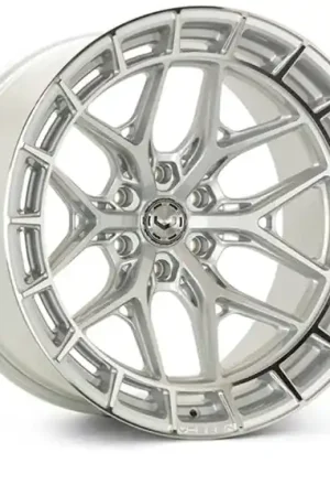 Vossen HFX-1 17x9 / 6x135 / ET0 / Deep / 87.1 CB - Silver Polished Wheel Price Drop