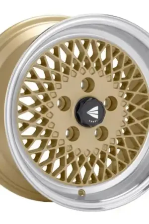 Enkei92 Classic Line 15x8 25mm Offset 4x100 Bolt Pattern Gold Wheel Authentic