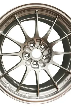 Enkei NT03+M 18x9.5 5x108 40mm Offset 72.6mm Bore F1 Silver Wheel (MIN ORDER QTY 40) Direct From Manufacturer