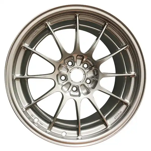 Enkei NT03+M 18x9.5 5x108 40mm Offset 72.6mm Bore F1 Silver Wheel (MIN ORDER QTY 40) Direct From Manufacturer