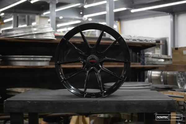 Vossen x Novitec NF10 21x9.5in - 5x114.3 BP - ET38 - Gloss Black Ferrari 296 Front Wheel Super Sale