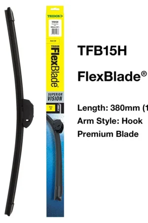 Exclusive Tridon Flexblade - Hook 15In - TFB15H