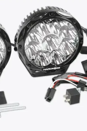 HardKorr Lifestyle HKLS700 Pair of 7 Inch LED Driving Lights with Harness Included Limited Offer